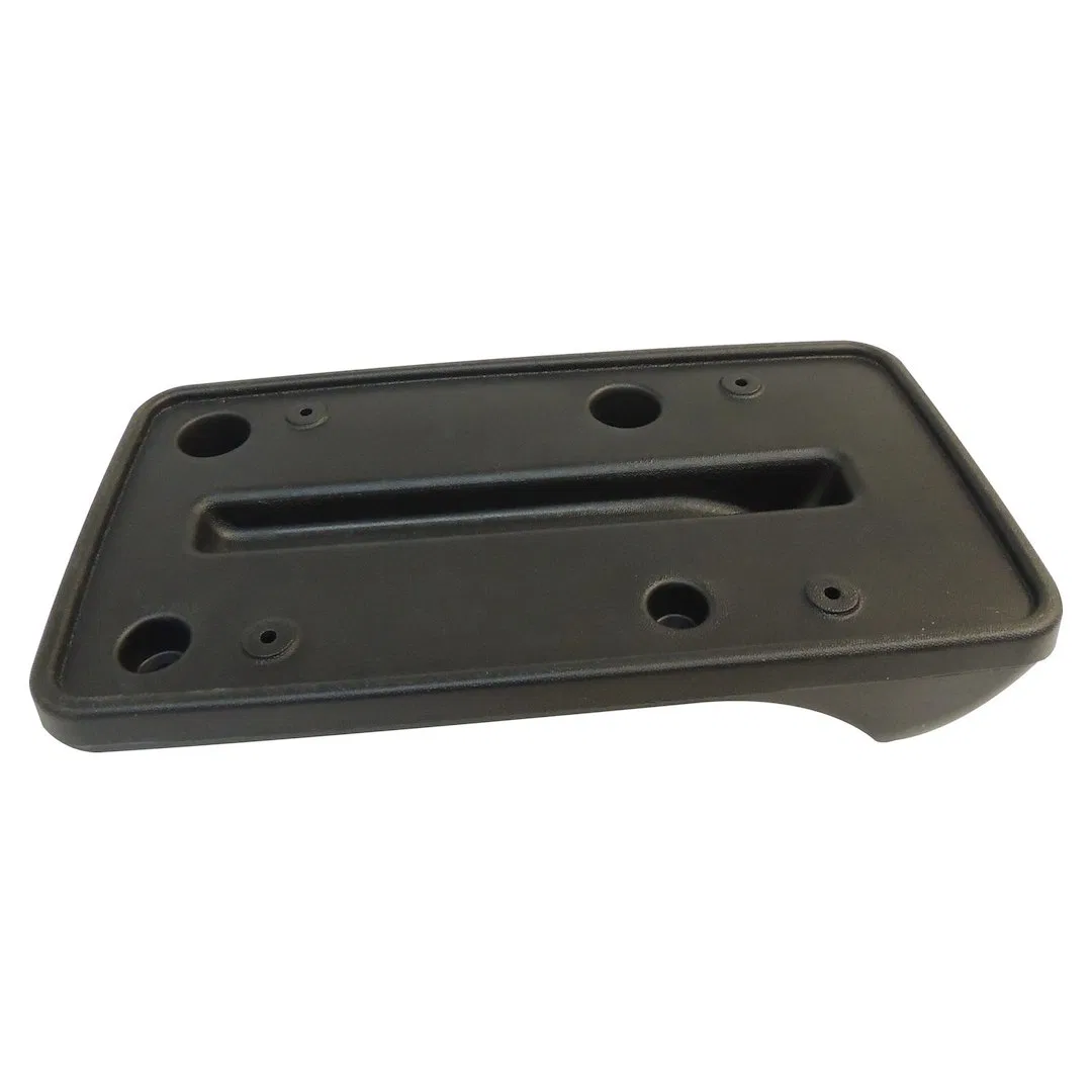 55174994 – CROWN AUTO License Plate Bracket, Black Plastic